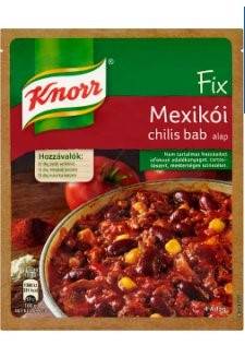 Knorr alap 50g mexikói chilis bab