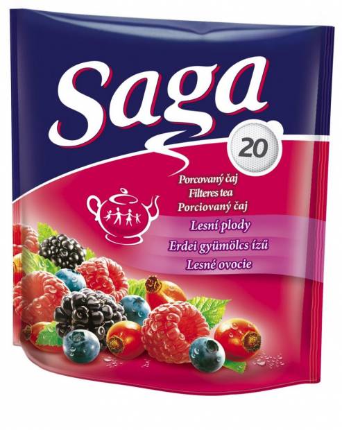 Saga tea 20 filter erdei gyümölcs