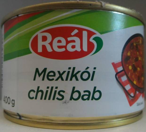 Reál készétel 400g mexikói chilis bab