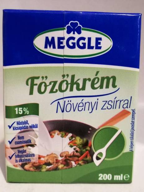 Meggle fõzõkrém 15% 200ml