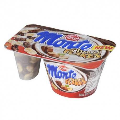 Monte chocco flake 125g