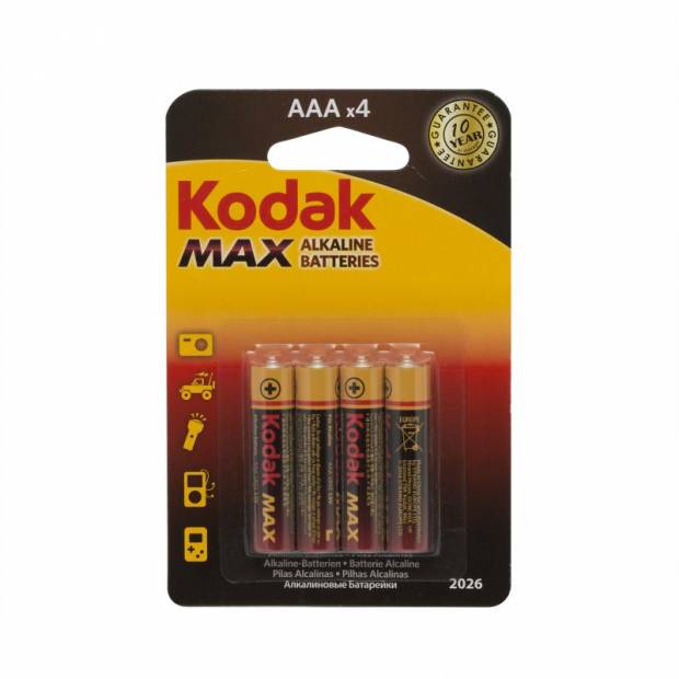 Kodak Max elem 4 db AAA mikro