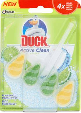 Duck Active Clean WC-öblítõ rúd 38,6g citrus illat