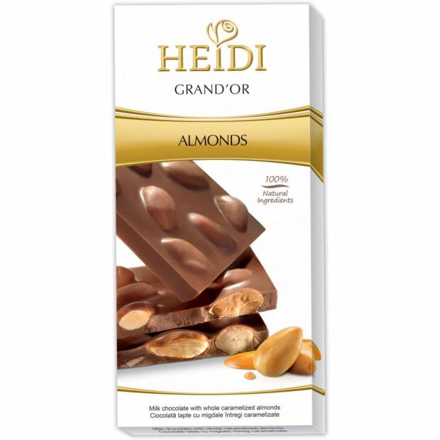 Heidi Grand'Or 100g Tejcsokoládé egész mogyoróval