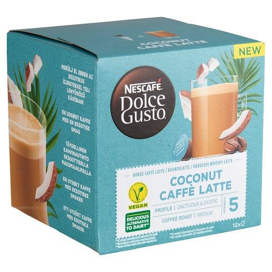 NESCAFÉ Dolce Gusto kávékapszula Coconut Caffé Latte 116,4 g