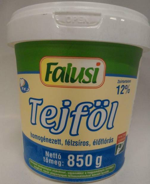 Reál Falusi tejföl 12% 850g