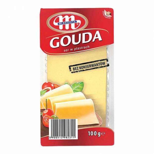 MKV gouda sajt 100g szeletelt
