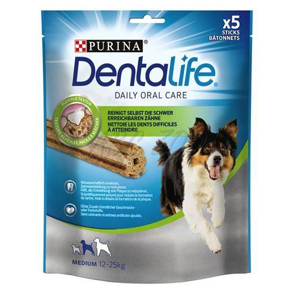 Dentalife jutalom falat kutyáknak 115g medium