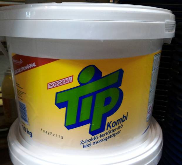 Tip Kombi Professional 10kg zsíroldó-fertõtlenítõ mosogatópor