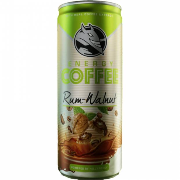 Hell Energy Coffee 250ml Rum-Walnut