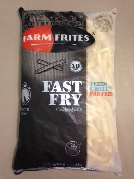 Fast fry mirelit hasábburgonya 10mm 2,5kg
