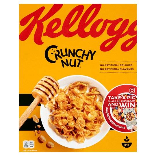 Kellog's Crunchy Nut 330g gabonapehely