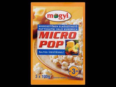 Mogyi Micropopcorn 3*100g sajtos