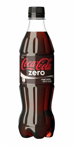 Coca Cola szénsavas üdítõ 0,5l Zero PET