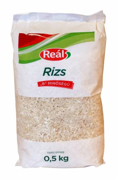 Reál "B" minõségû rizs 0,5kg