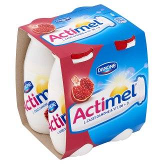 Danone Actimel joghurtital 4 x 100g gránátalma