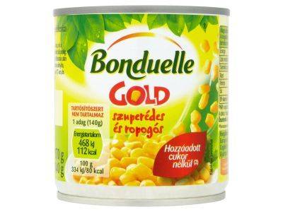 Bonduelle zöldségkonzerv csemegekukorica Gold 170g
