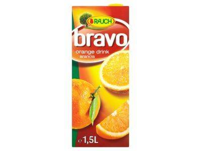 Bravo gyümölcslé 12% 1,5l narancs dobozos