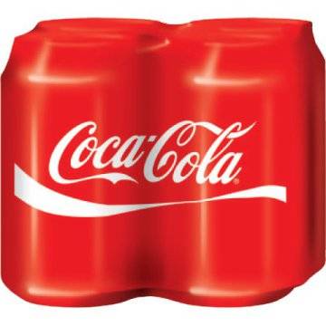 Coca Cola szénsavas üdítõ 4*0,33l dobozos