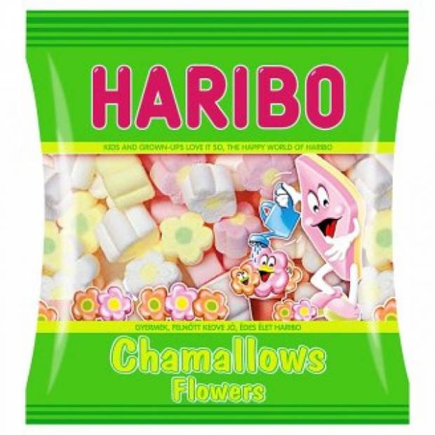 Haribo pillecukor 100g Flowers Chamallows