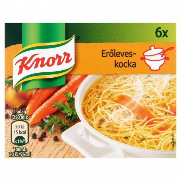 Knorr kocka 60g erõleves