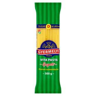 Gyermelyi Vita Pasta 500g Spagetti durum tészta