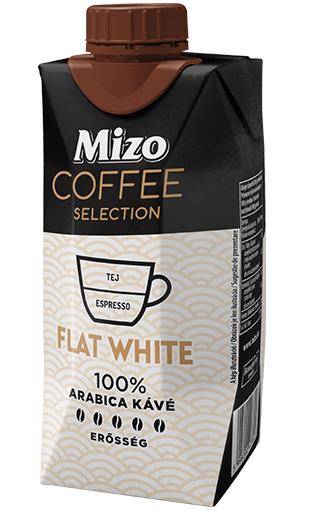 Mizo Coffee Sel.FlatWhite UHT félzsíros kávés tej 330ml