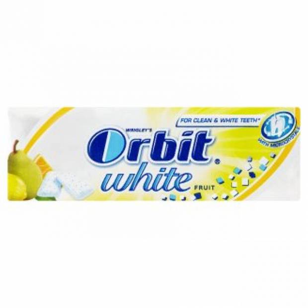 Orbit rágógumi 10db 14g White Fruit