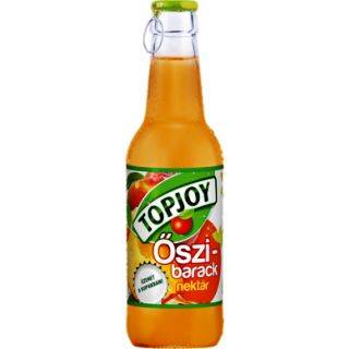 Topjoy 0,25l õszibarack 50% üveges