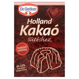 Dr. Oetker Holland kakaópor sütéshez 20-22% 70g