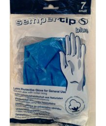 Sempertip gumikesztyû 1pár S-es (7-es méret)
