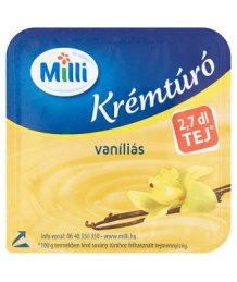 Milli krémtúró 90 g vaníliás