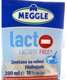 Meggle fõzõtejszín 200ml Laktózmentes