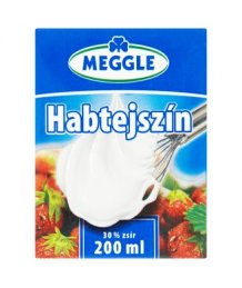 Meggle habtejszín 200ml 30%