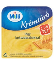 Milli krémtúró 90 g lágy kekszdarabokkal