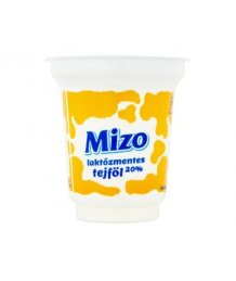 Mizo laktózmentes tejföl 20% 150g