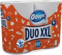 Ooops papír kéztörlõ 2 réteg 110lap 2 tekercs DUO XXL