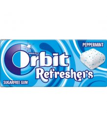 Orbit Refresher Handypack rágó Peppermint 7db