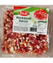 Reál kockázott bacon 400g