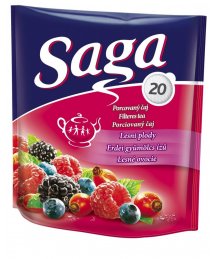 Saga tea 20 filter erdei gyümölcs