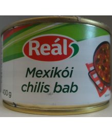 Reál készétel 400g mexikói chilis bab