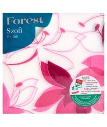 Sofidel Forest Szofi mintás szalvéta 33 x 33mm 1 rétegû 45db