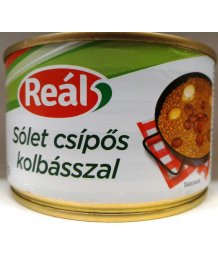 Reál készétel 400g sólet csipõs kolbász