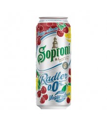 Soproni Radler meggy-citrom alkoholmentes sörital 0,0% 0,5l