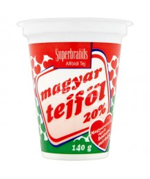 Alföldi Magyar tejföl 20% 140g