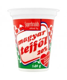 Alföldi Magyar tejföl 20% 140g