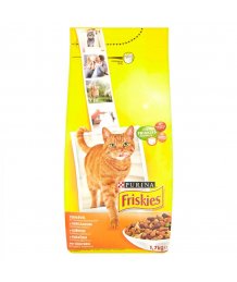 Friskies macska száraz eledel 1kg csirke - zöldség