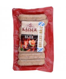 Kaiser grillkolbász 190g Bajor
