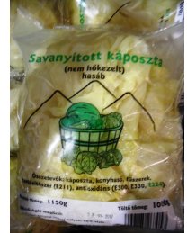 Zempléni savanyú káposzta hasáb 1kg