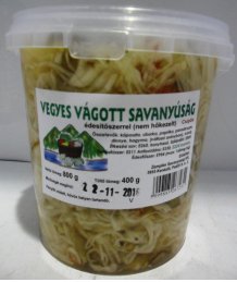 Zempléni csípõs vegyes vágott vörös 400g